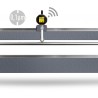 Computerized stand for pipe streightness control Wireless