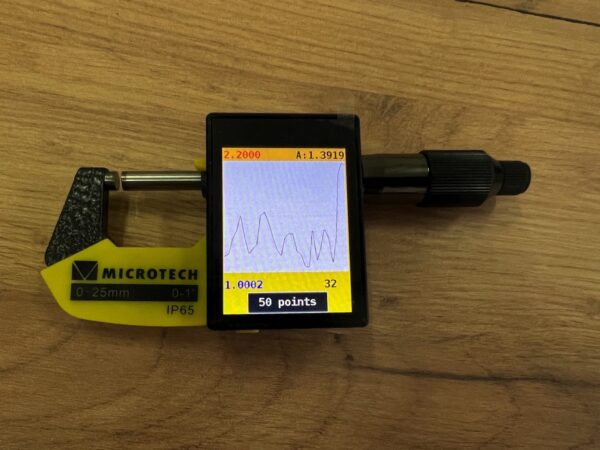 Tablet sub-micron micrometer