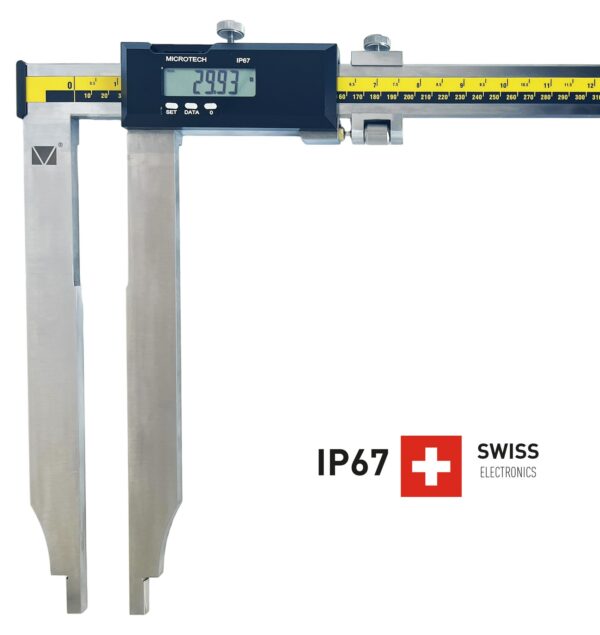 Digital Long jaw caliper IP67