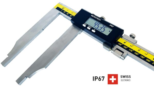 Digital Long jaw caliper IP67