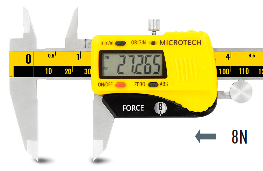 Dental Gauge Caliper Dental Caliper for Metal Wax Dental Lab