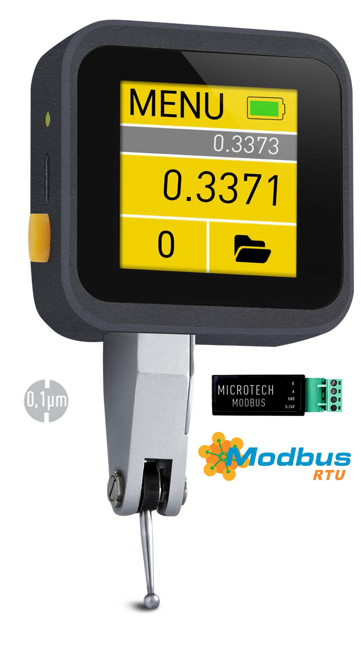 Computerized test indicator Modbus Wireless Industry 4.0 - MICROTECH